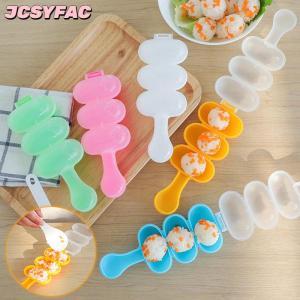 JCSYFAC 2 cái bộ bé gạo bóng khuôn Shakers trang trí thực phẩm trẻ em ăn trưa DIY Sushi Maker khuôn dụng cụ nhà bếp Bento phụ kiện