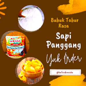seRASA golden bumbu tabur rasa sapi panggang 100 gr
