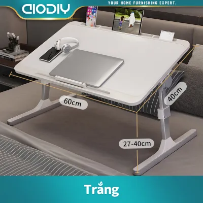 AIODIY Bàn Học Gấp Gọn Thích hợp cho việc học tập và làm việc văn phòng Có thể điều chỉnh độ cao.