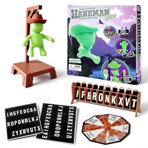 Magnetic Hankman Mystery Word Guessing Game For Kids & Families / Mystery Letter Games Toy