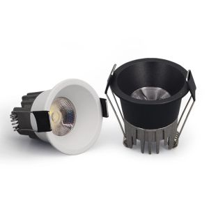 LED có thể chỉnh mờ Downlight âm trần Đèn Spotlight LED COB bằng nhôm Ánh Sáng 3W 5W 220V văn phòng nhà cửa Cửa Hàng