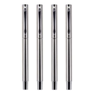 MARBLEX 0.38/0.8/1.3mm Tip Fountain Pen Smooth Writing Metal Calligraphy Pen Durable Curved Nib Writing Signature Pen Students