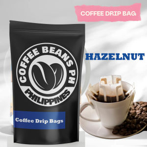 Hazelnut Drip Bags Flavored Coffee Beans Premium Blend Roast and Grind Daily Guaranteed Fresh Coffee