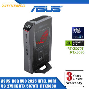 ASUS ROG NUC 2025 U9-275HX RTX5080 RTX5070Ti 12GB RTX5080 12GB RNUC15JNK Mini PC RNUC15JNK9X389A0/RNUC15JNK9X289A0（3Yrs ASUS Warranty）
