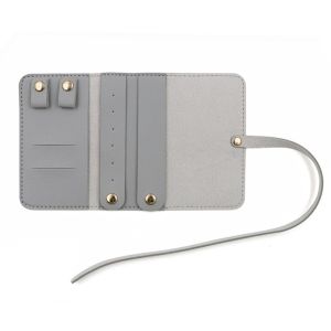 CURIO12 Nhẹ Cuộn tổ chức trang sức Di động Có thể gập lại Túi đựng trang sức Chống bụi Kho lưu trữ du lịch Cuộn trang sức cho bông tai và vòng tay