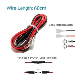SCH Car Charger Socket Outlet Plug 12-24V/120W Waterproof