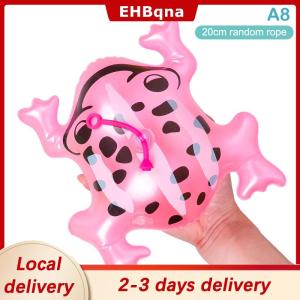 [COD]  HOT SALE Ship within 24 hours 1Pc 11 20cm Inflatable Frog Luminous Balloons Swimming Pool Party Water Game Balloons Beach Sports Shower Frog Fun Toys for Kids
