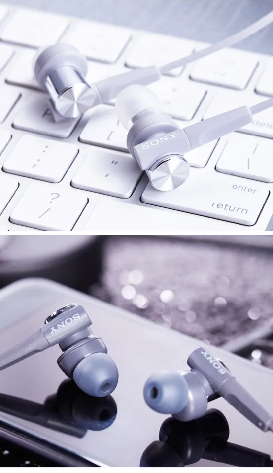 In Stock】 Original SONY MDR-EX55AP In-Ear Headphones Wired - Main Image