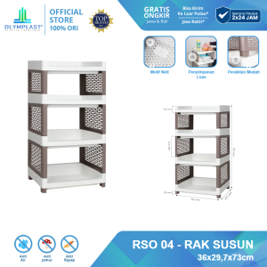Olymplast Rak Susun Plastik RSO 04