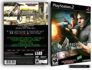Đĩa game Resident Evil 4 Mod Menu (kinh dị sinh tồn) cho PS2