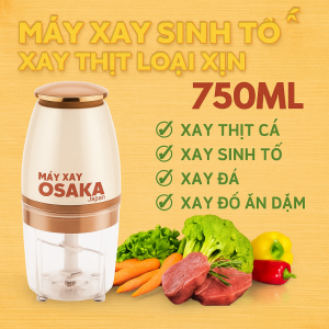 Máy Xay Saka Nhật Bản Cao Cấp – Xay Sinh Tố Xay Thịt Xay Cua Xay Cá Cực Nhanh