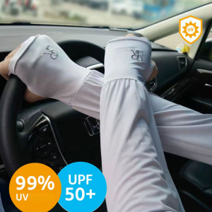Sunscreen Sleeve Good Air Permeability Sunscreen Sleeves Uv Protection Ice Sleeve Summer Thin Material