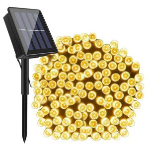 Lampu Hias Natal Terbaru 20 Meter 200 LED Tenaga Surya Solar Light Outdoor Lighting Christmas Fairy Lights 8 Modes String Light Lampu Hias Solar Waterproof