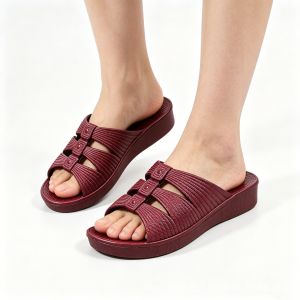 [Free Shipping] WomenS Non-Slip Flat-Soled Slippers Suitable For Both Indoor And Outdoor Wear In Summer With A Soft Sole For Comfort A Simple One-Strap Design And Durable Breathable Fabric
