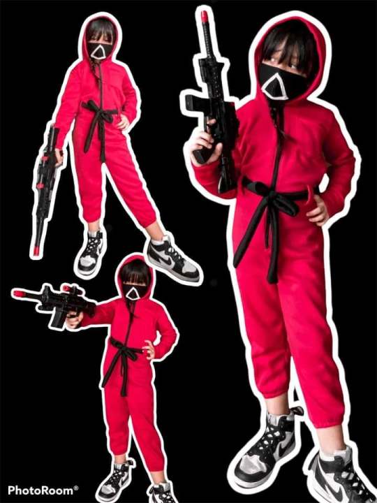 squid game outfit for kids(di kasama ang facemask) Lazada PH