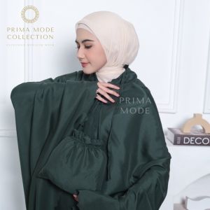 Aurellia Fashion-Mukena Dewasa Travelling Lasercut 2IN1 Katun Mikro Super silky Maira