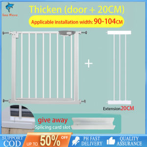 【Free Gift】Children Safety Gate Baby Protection Security Stairs Door fence for kids Safe Doorway Gate Pets dog Isolating Fence Product Baby Safety Gate