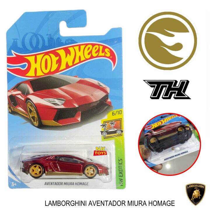 Aventador miura homage hot wheels super hot sale treasure hunt