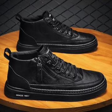 Leader shoes black best sale