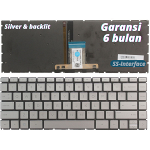 KEYBOARD LAPTOP HP 14-DH1142TU 14-DH1179TU 14-DH1060TX 14-DH2041WM 14-DH2051WM NOTEBOOK