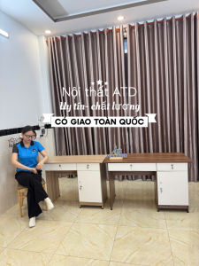 Bàn Làm Việc Thông Minh Có Ngăn Kéo Khóa- bàn làm việc tại nhà đẹp sang trọng như hình