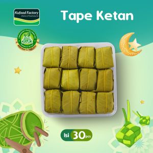 Tape Ketan Khas Kuningan Jawa Barat isi 30 Fresh Manis & Legit