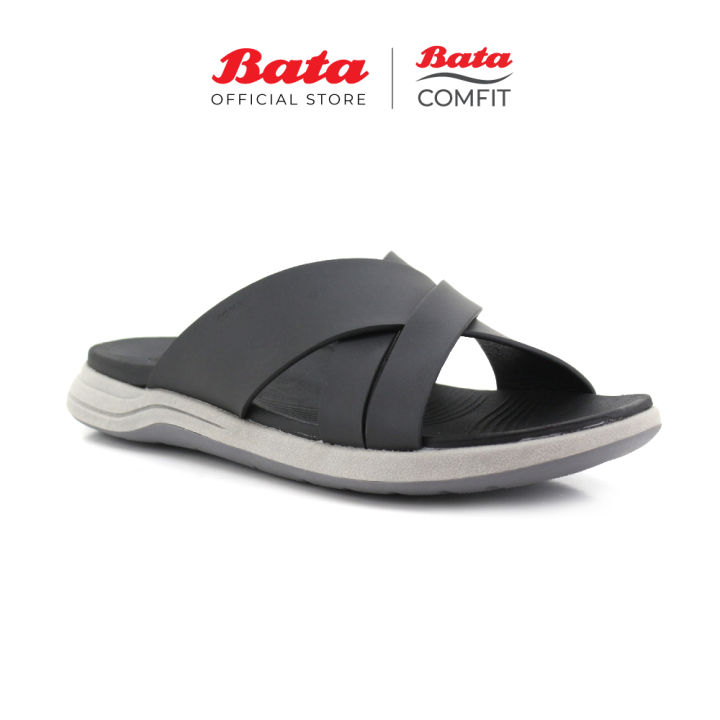 White and Black Bata Flip Flops Men Slippers at Rs 130/pair in Jaipur | ID:  26497013948