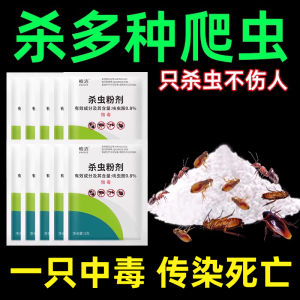 Insecticide Cockroach Killer Flea Bug Insecticide for Killing Ant Household Indoor Non-Toxic Bed Bug Bug Medicine Vermifuge Powder