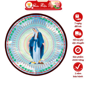 Hào Quang Cơ Công Giáo Đức Mẹ Maria CHÂN THIỆN MỸ Đèn Trang Trí Bàn Thờ Cho Tượng Chúa Tượng Đức Mẹ HQCCG-02