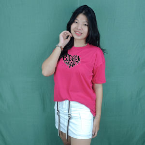 Gs - Kaos Wanita Fanta DTF Big Pink