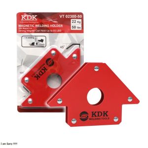 5 pilihan KDK Siku las magnet (2in set 4pcs 9lbs) (3 in 25lbs) (4 in 50lbs) (5 in 75lbs) (SET 6 pcs 1.7 2.5 3.5 inc) Magnetic Welding Holder siku magnet untuk las