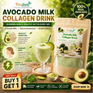 Freshies AVOCADO Milk Collagen Dietary Supplement Drink (Hydrolyzed Collagen + Glutamine)