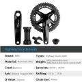 RIRO 106 Crankset Roadbike Double Chainring HT2 Hollowtech Crank + BB. 