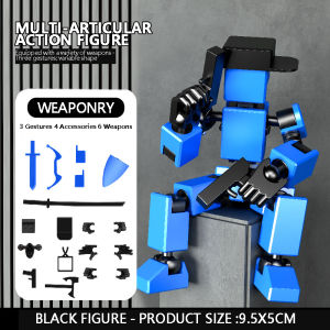 3D Printed Multi-Jointed Movable Doll Soldier Painter Tool Decompression Toy Fully Jointed Movable Lucky Gift