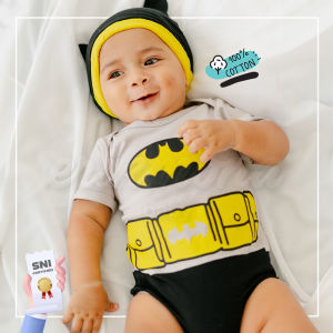 [ermon baby] baju bayi jumper batman lucu