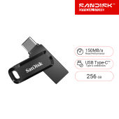 SanDisk Ultra Dual Drive Go USB 3.1 Type - C -256GB (SDDDC3-256GB) ( แฟลชไดร์ฟ Andriod usb Flash Drive )