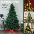 5FT Christmas Tree Metal Stand,  With Christmas lights Lightweight and Easy to Assemble, New Year Indoor Outdoor Decoration Tree. 