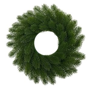 GENENIC Green Leaves Artificial Christmas Wreath Red Berries Ordinary Leaf Door Hanging Christmas Wreath Xmas Wreath Simulation Deco Christmas Wreath Home Decoration