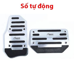 Ốp Bọc Chân Ga Chân Phanh Cho Ô Tô Số Sàn Phong Cách Thể Thao (Màu Ngẫu Nhiên)