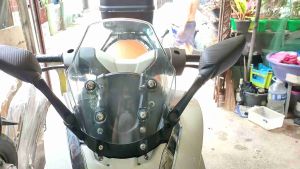 Burgman 125 Side mirror bracket Modified Heavyduty