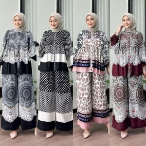 Maudy Set / Setelan Balon viral / setelan rayon terbaru