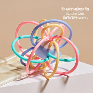 Manhattan Toy ยางกัดเขย่ามีเสียง ลดอาการคันเหงือก กระตุ้นกล้ามเนื้อ ขนาดใหญ่จับพอดีมือ พร้อมการเก็บเสื้อมากมือ