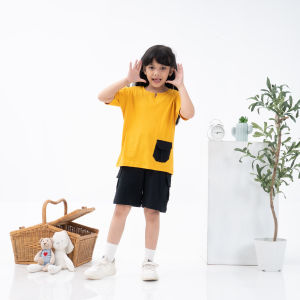 Setelan Anak Bahan katun30s unisek 1-8thn