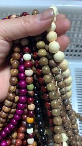 Small-leaf rosewood agarwood red rosewood Buddhist beads Golden nanmu 108 Rosary Bracelets Wholesale for Street Vendors and Gifts