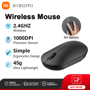 Xiaomi Wireless Mouse Mice Lite 2 2.4GHz 1000DPI Precision Sensor Light Weight Portable Computer Mouse小米无线鼠标