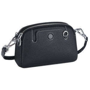 Hoàng Gia Bagger da thật Túi đeo chéo nhỏ cho phụ nữ thời trang giản dị ví đeo vai 3224