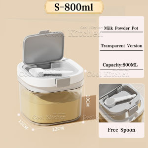 FREE SCOOP! Baby Milk Powder Container Airtight Seal BPA-Free Keeps Fresh