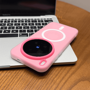 Skin Feel Jelly 2 IN 1 For Magsafe Phone Case For VIVO X300 X200s X100 Pro Mini Ultra Magnetic Candy PC Hard Shockproof Cover