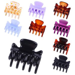 A YAYA Black Simple Women Gifts Fashion Plastic Hair Claw Hair Clip Crab Hair Clip Hair Clamps