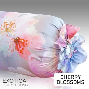 EXOTICA ปลอกหมอนหนุน ขนาด 19นิ้ว x 29นิ้ว / ปลอกหมอนข้าง ขนาด 14นิ้ว x 44นิ้ว / ปลอกหมอนบอดี้ ขนาด 19นิ้ว x 46นิ้ว ลาย Cherry Blossoms